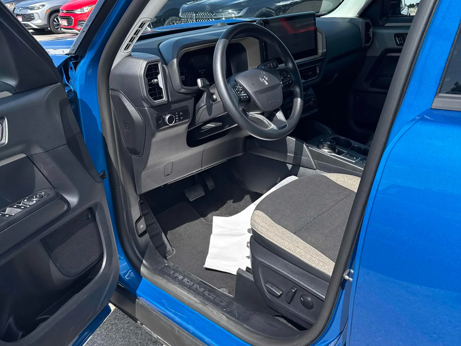 Interior driver side