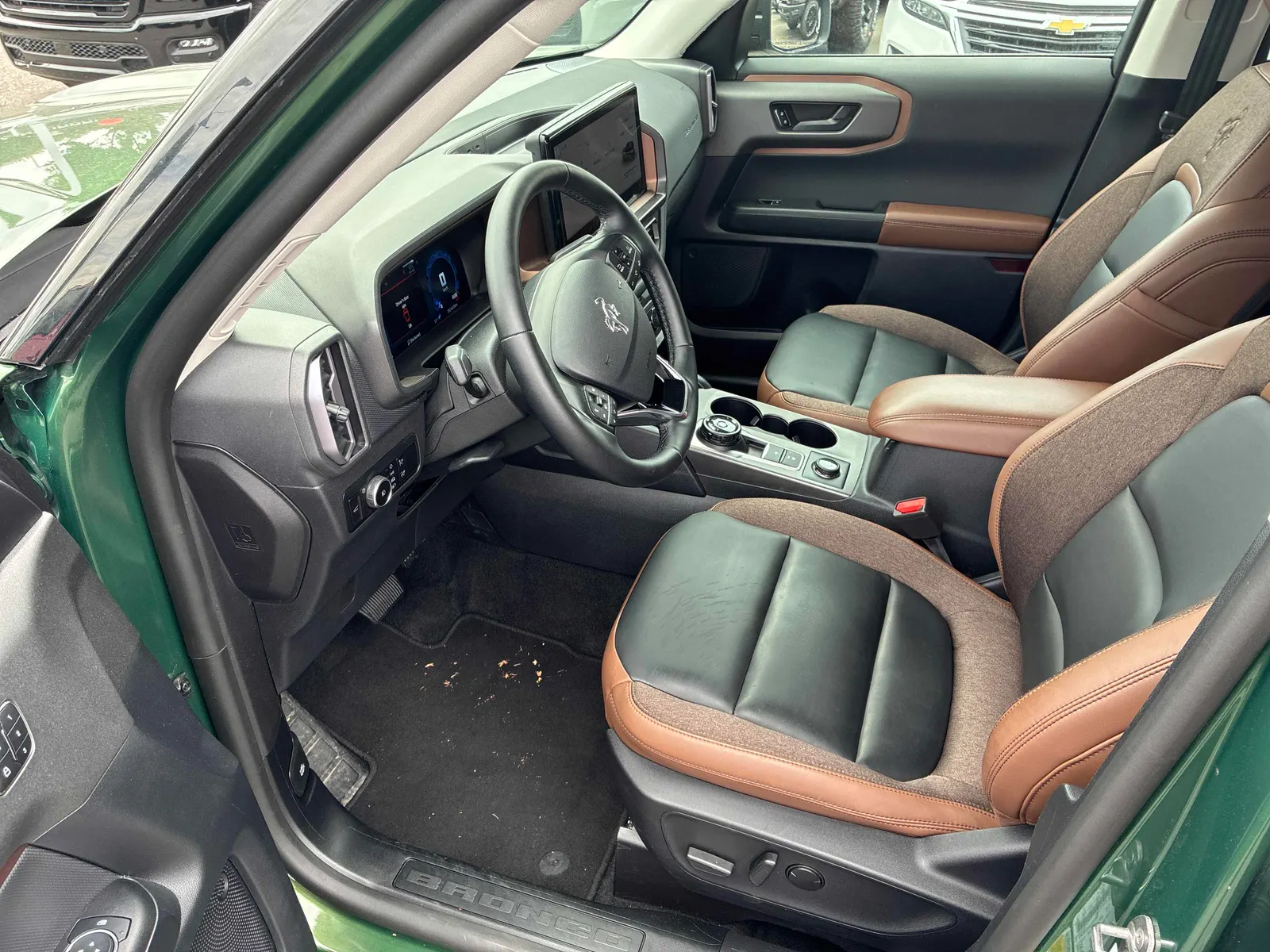 Interior driver side