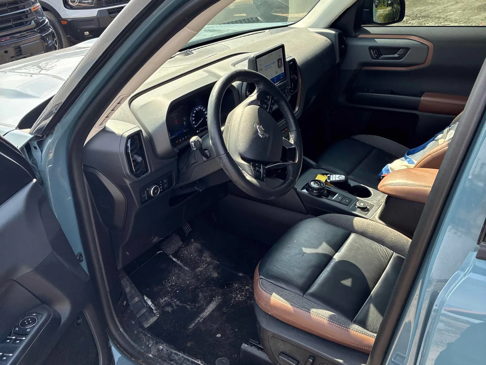 Interior driver side