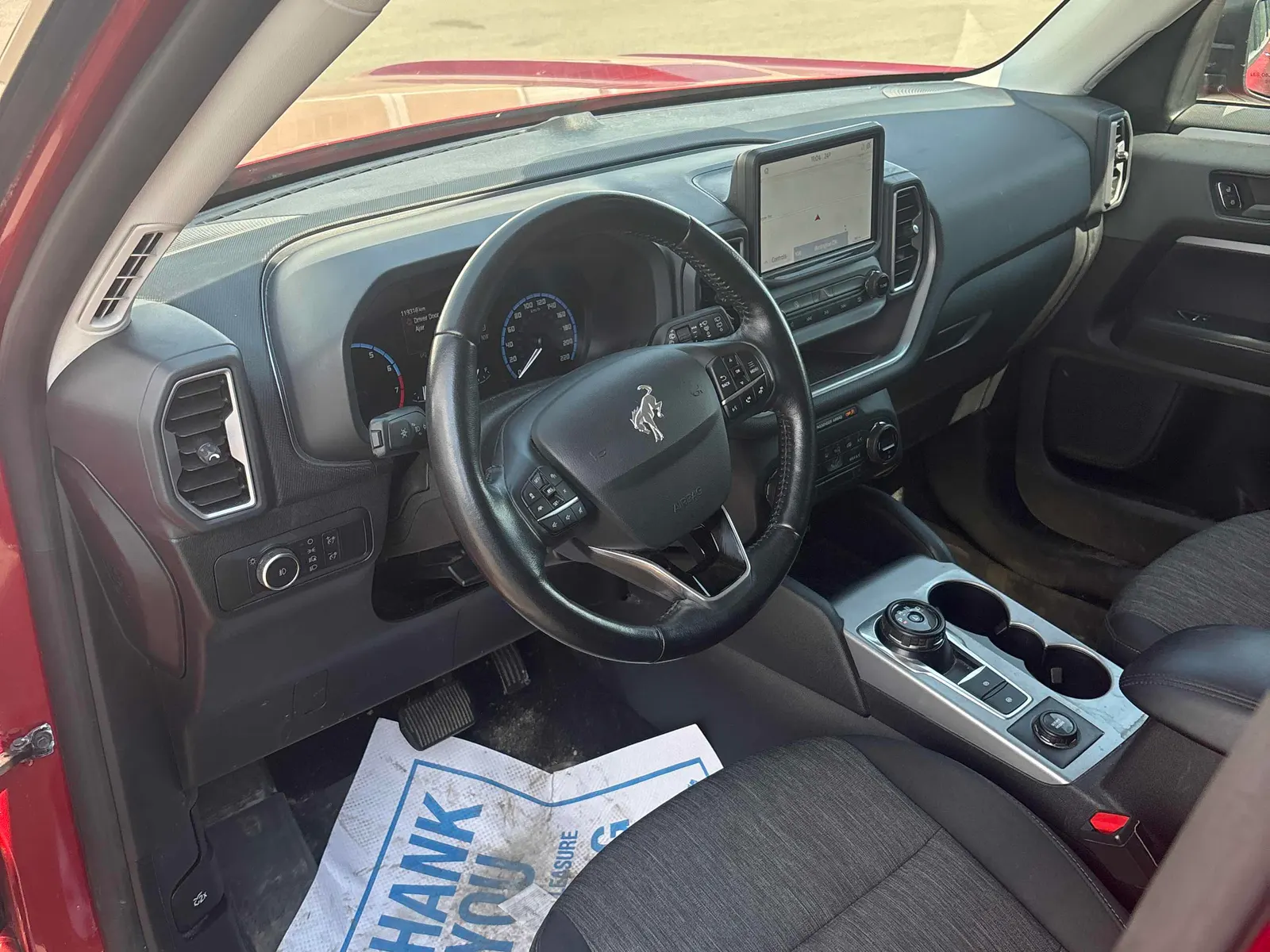 Interior driver side
