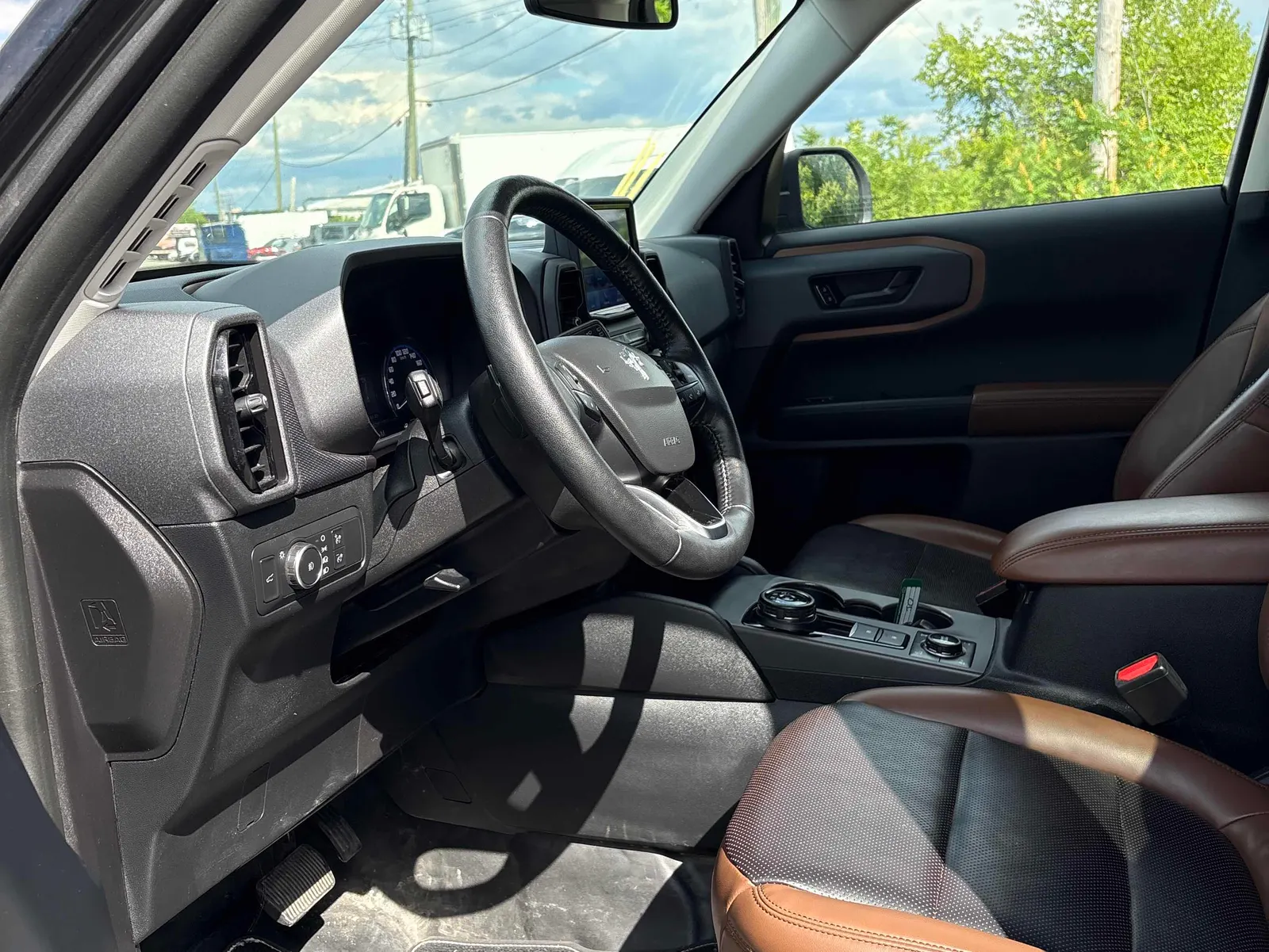 Interior driver side