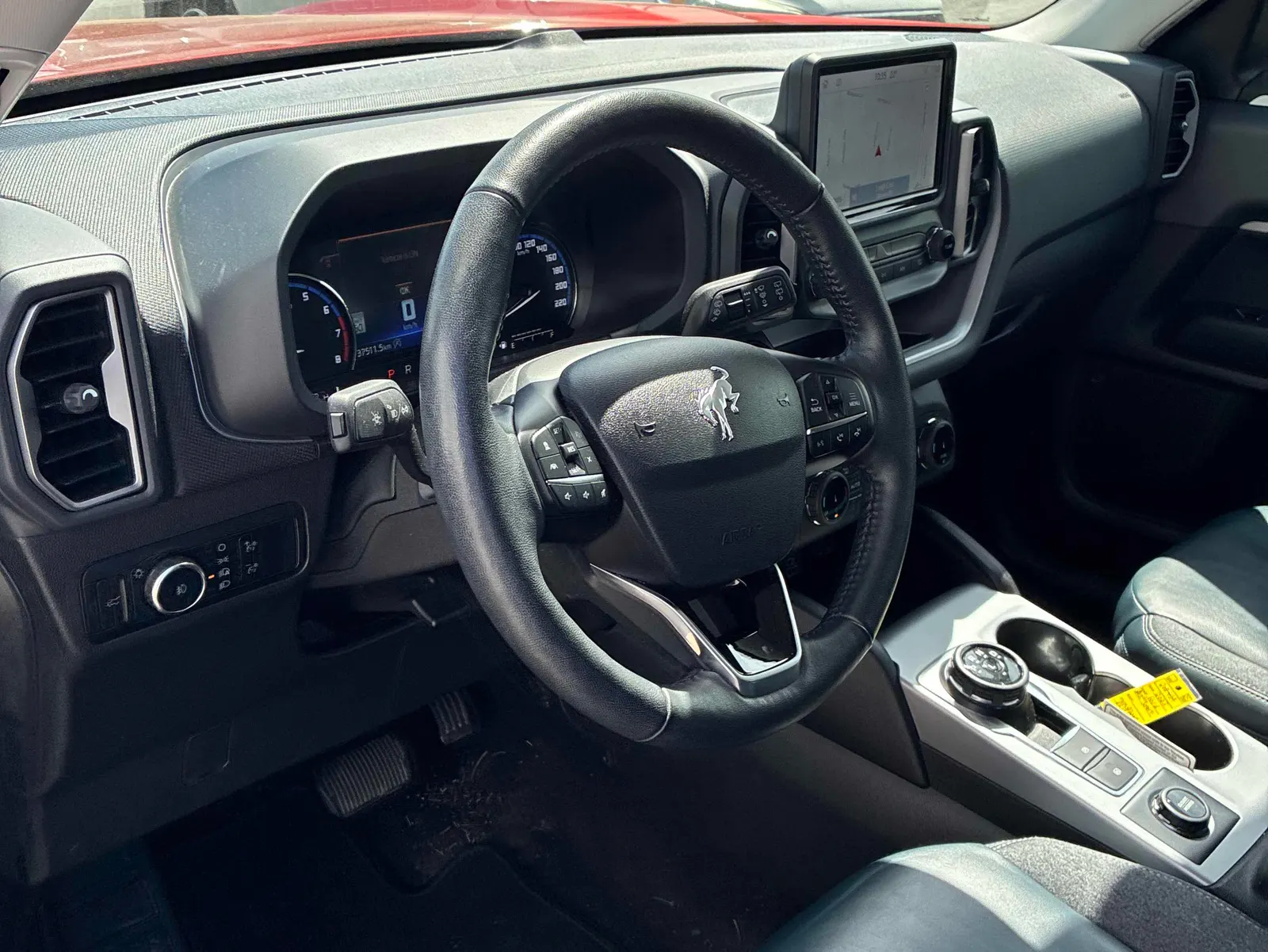 Interior driver side