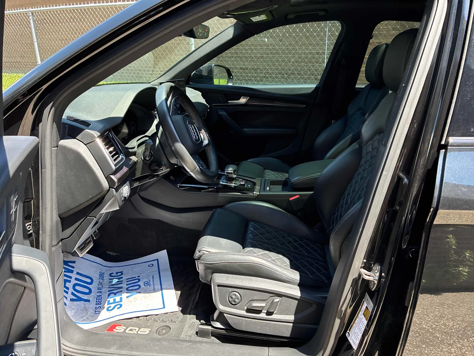 Interior driver side