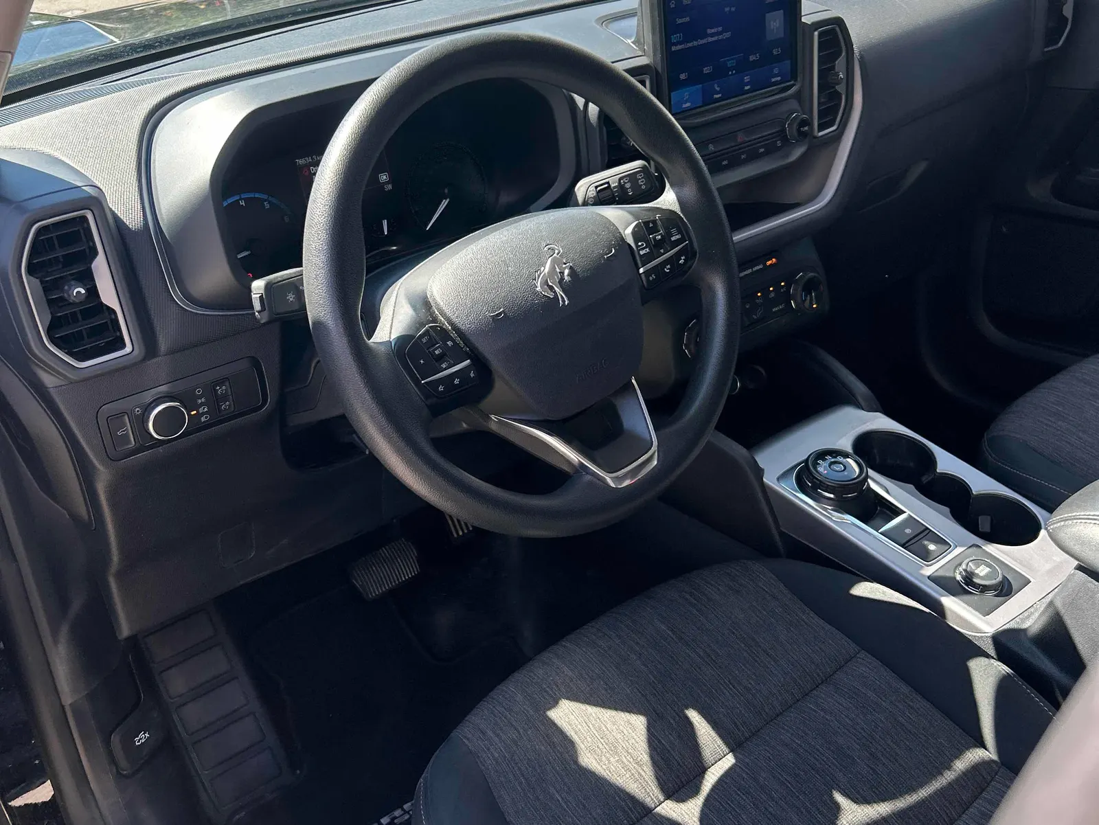 Interior driver side