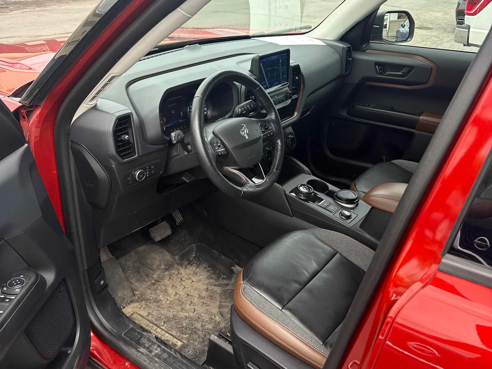 Interior driver side