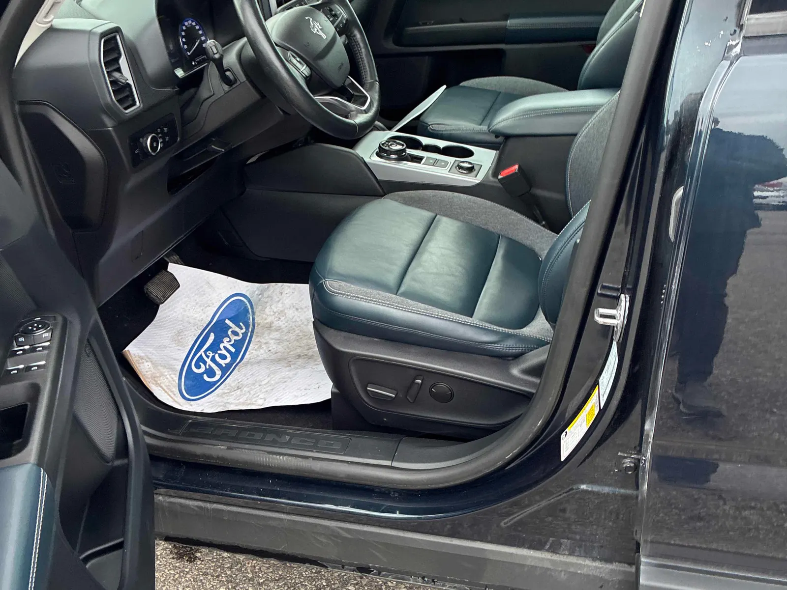 Interior driver side