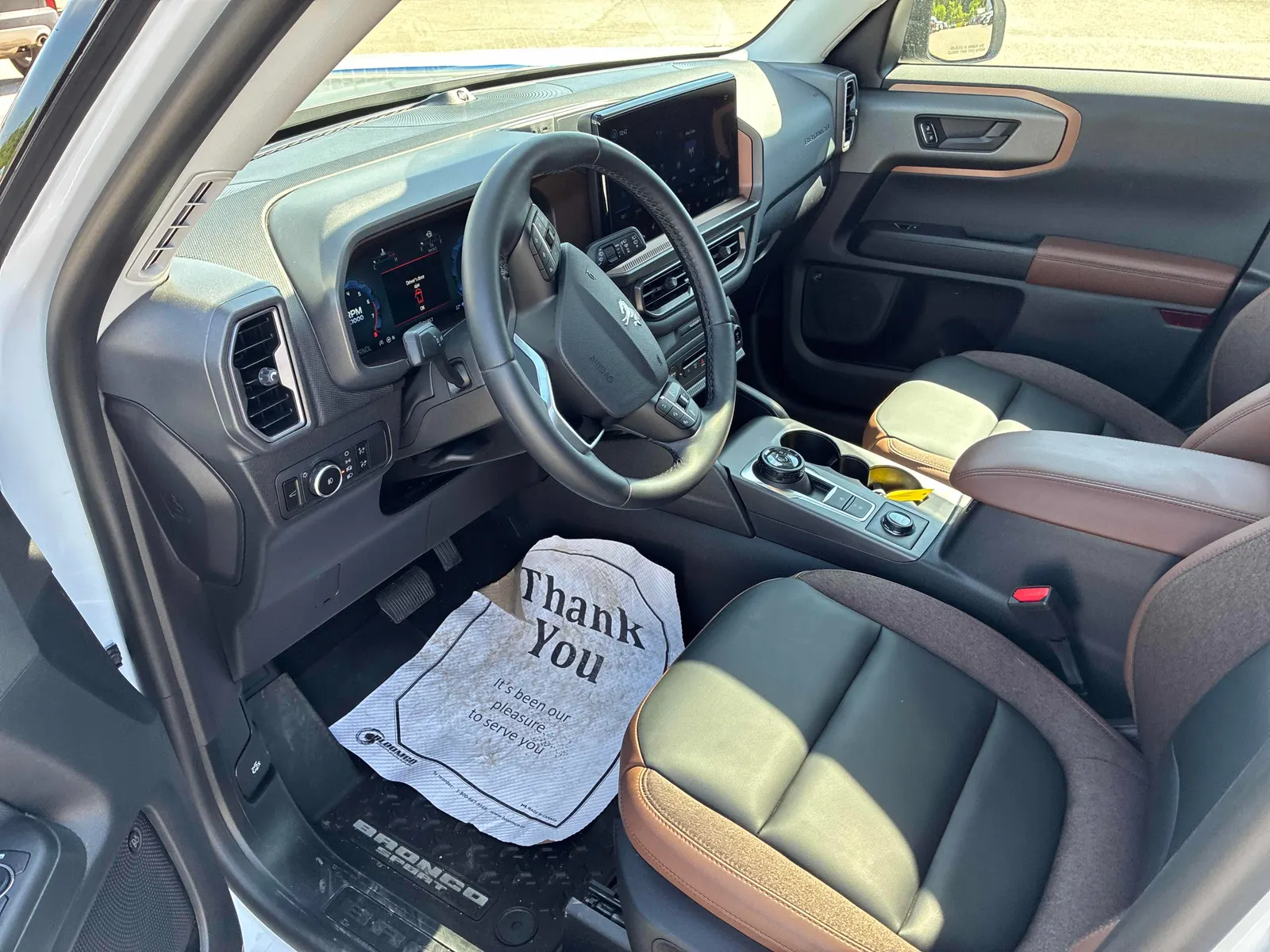Interior driver side