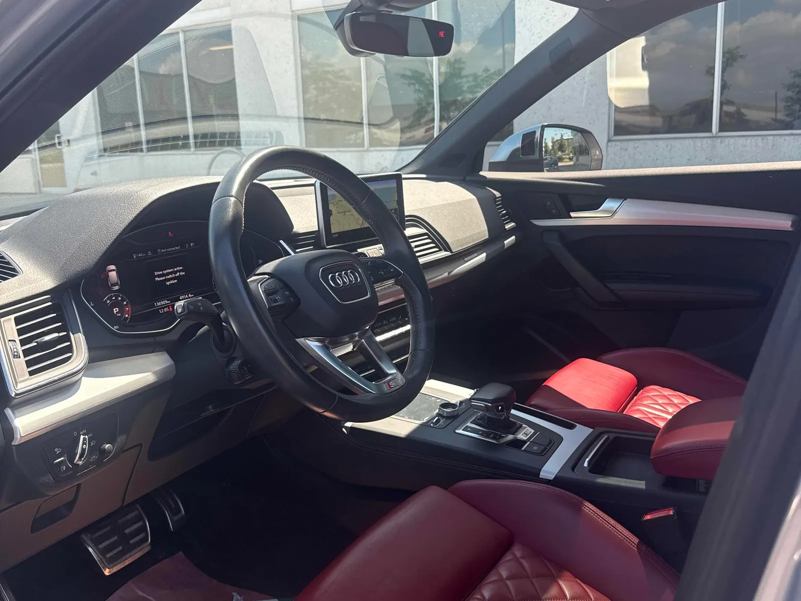 Interior driver side