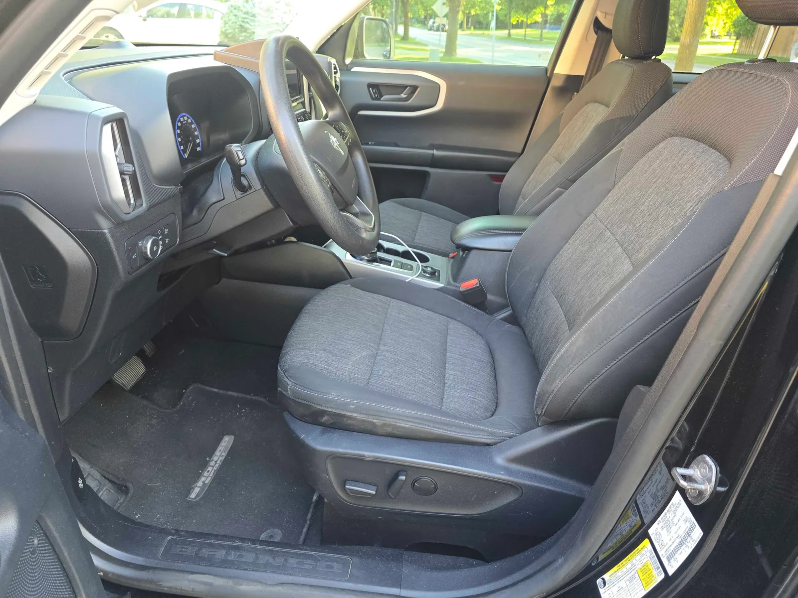 Interior driver side