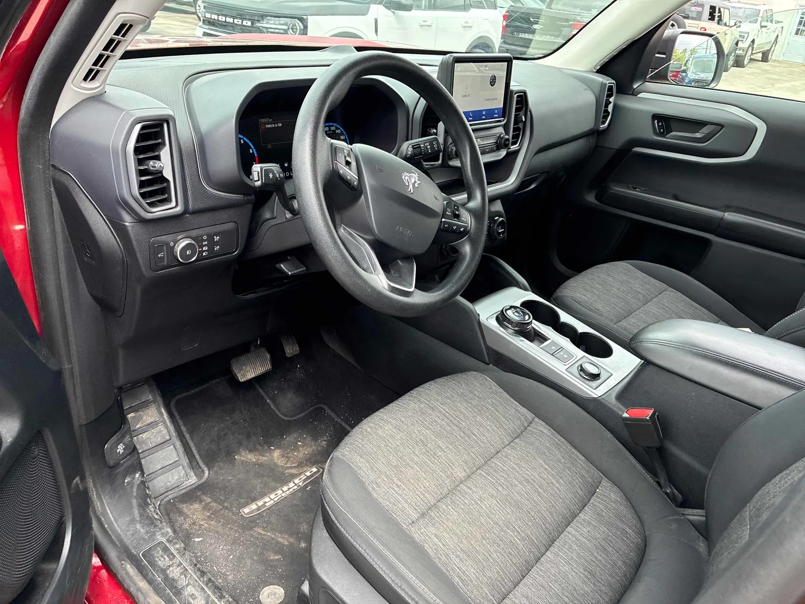 Interior driver side