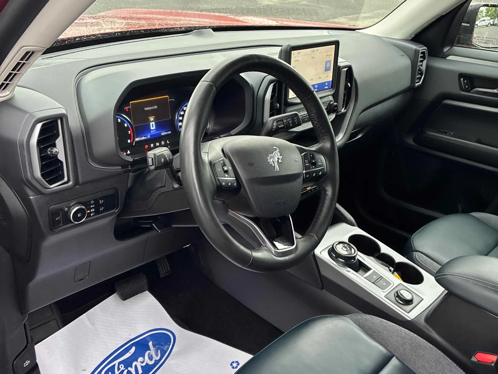 Interior driver side