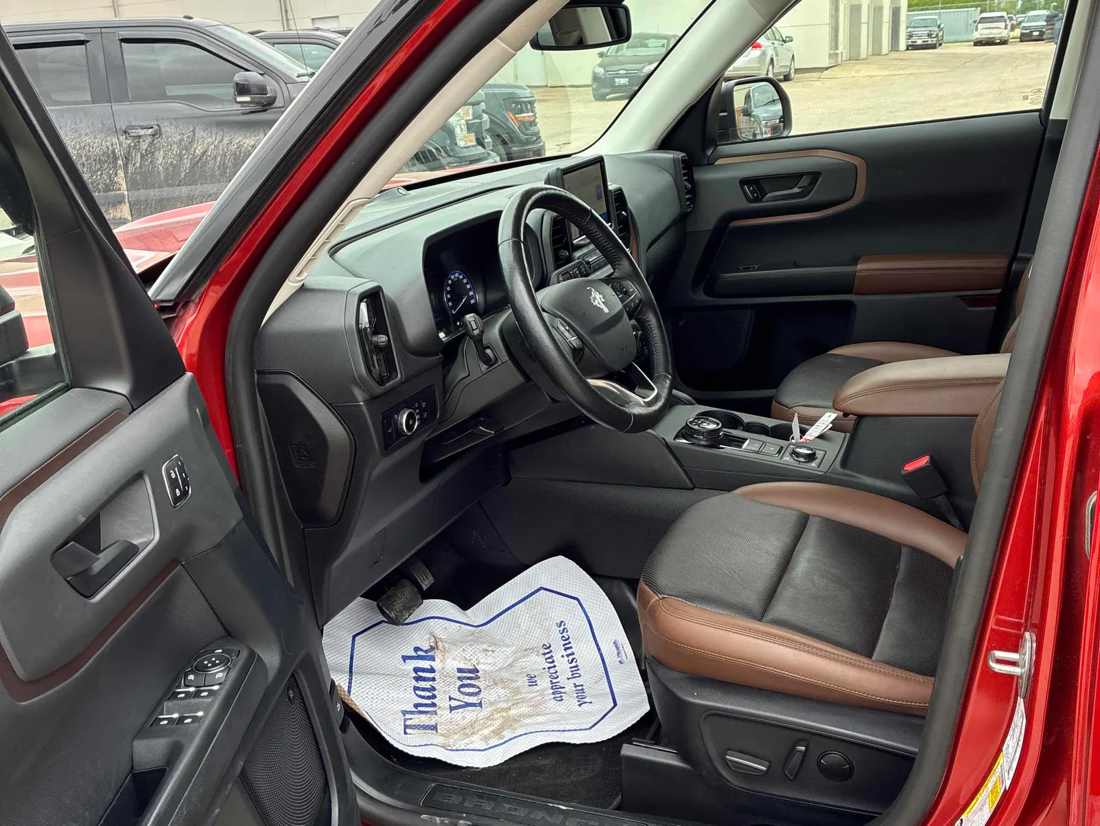 Interior driver side