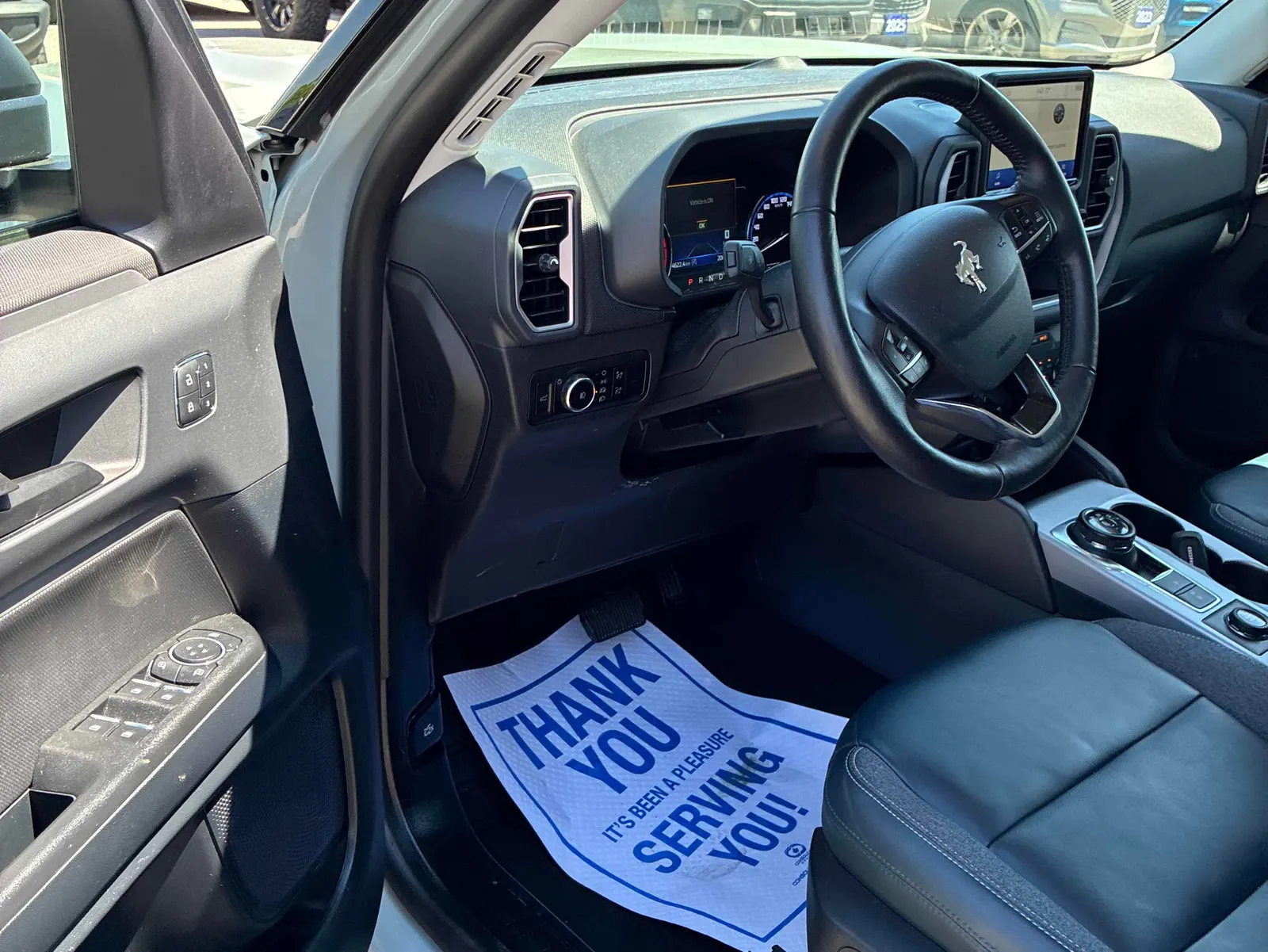 Interior driver side