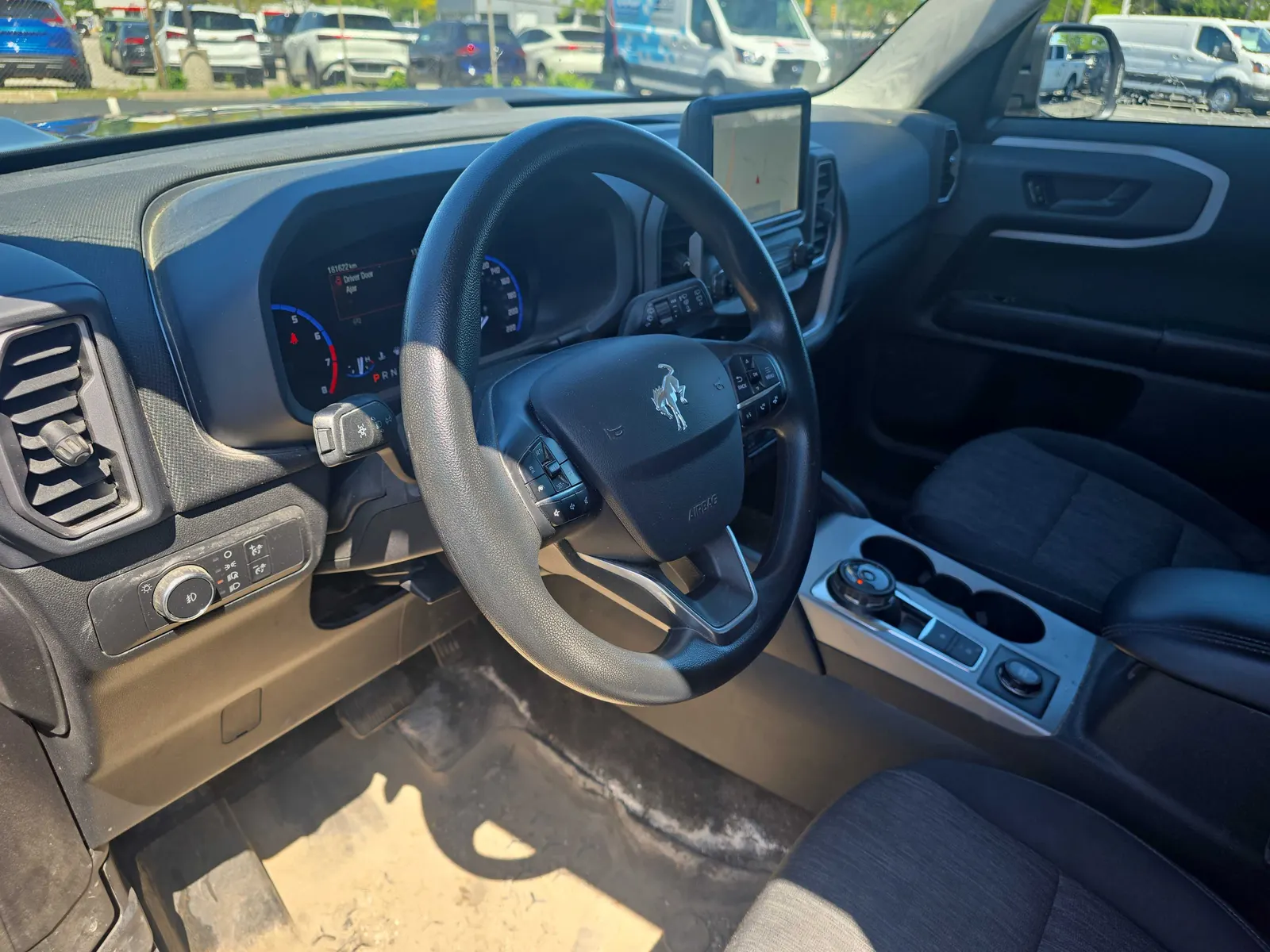 Interior driver side