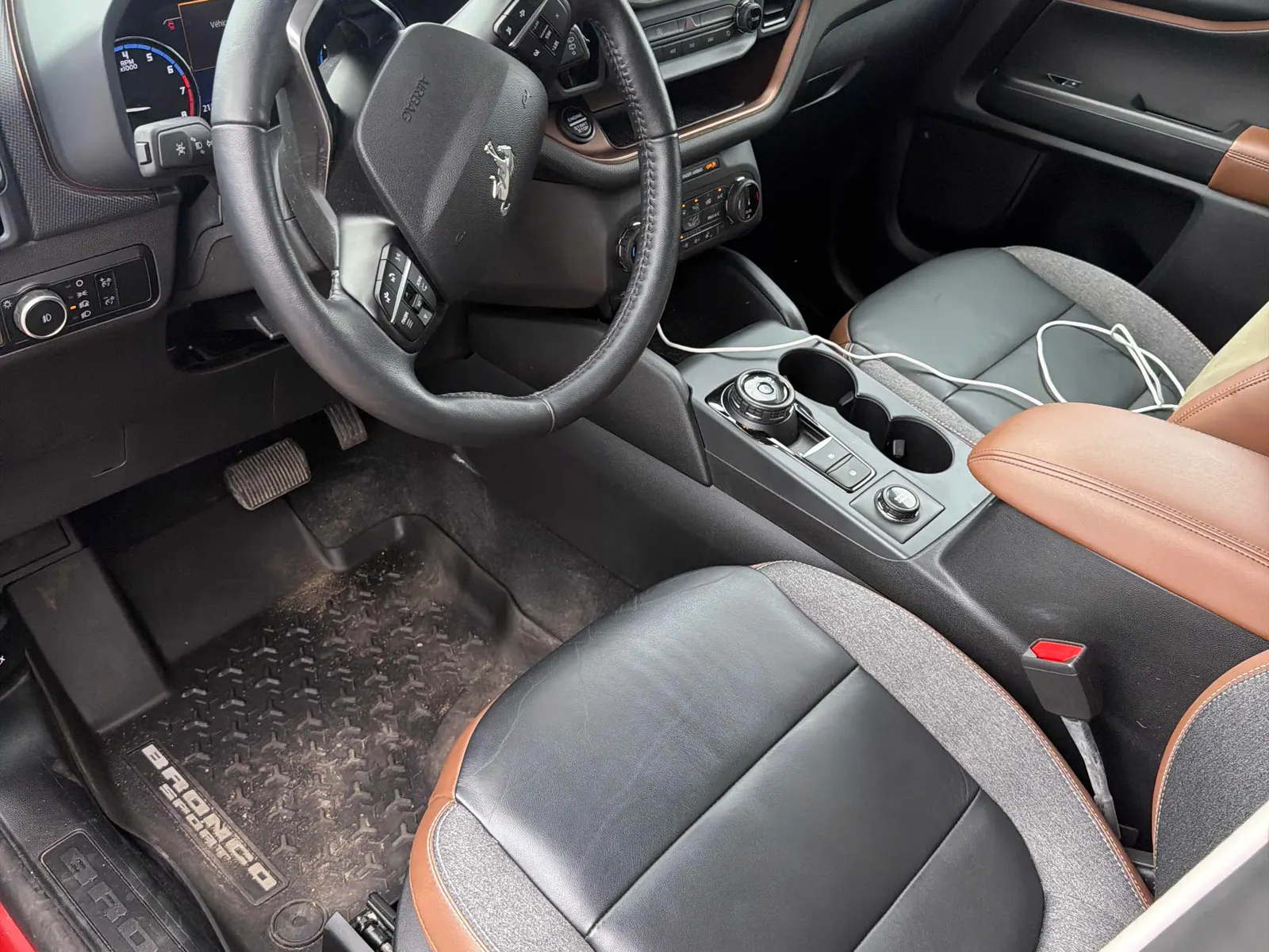 Interior driver side