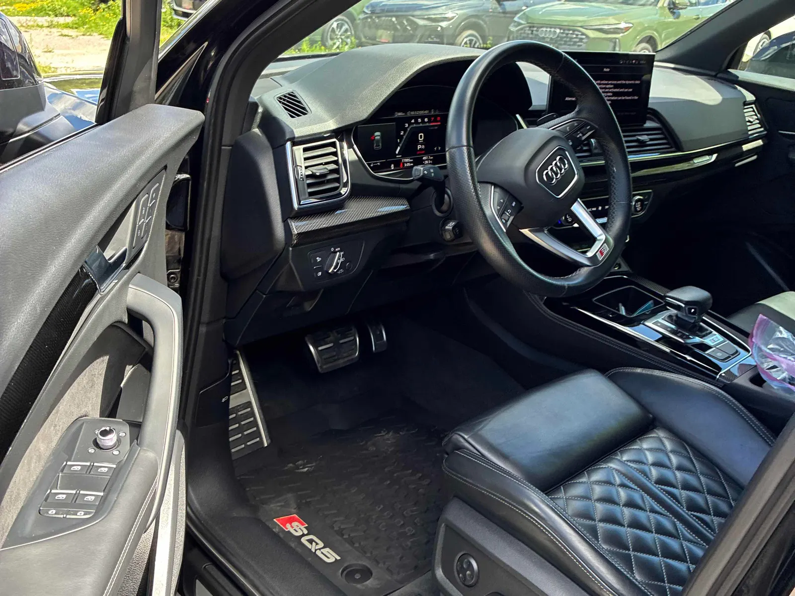 Interior driver side