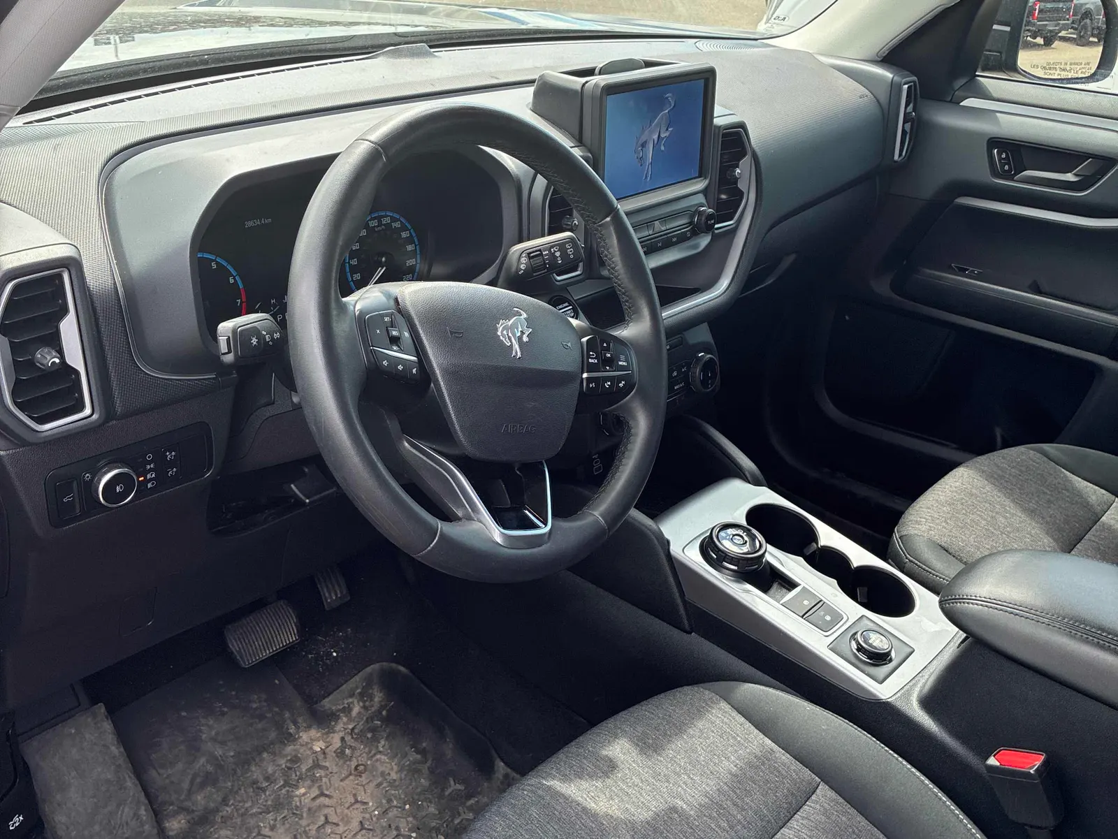 Interior driver side