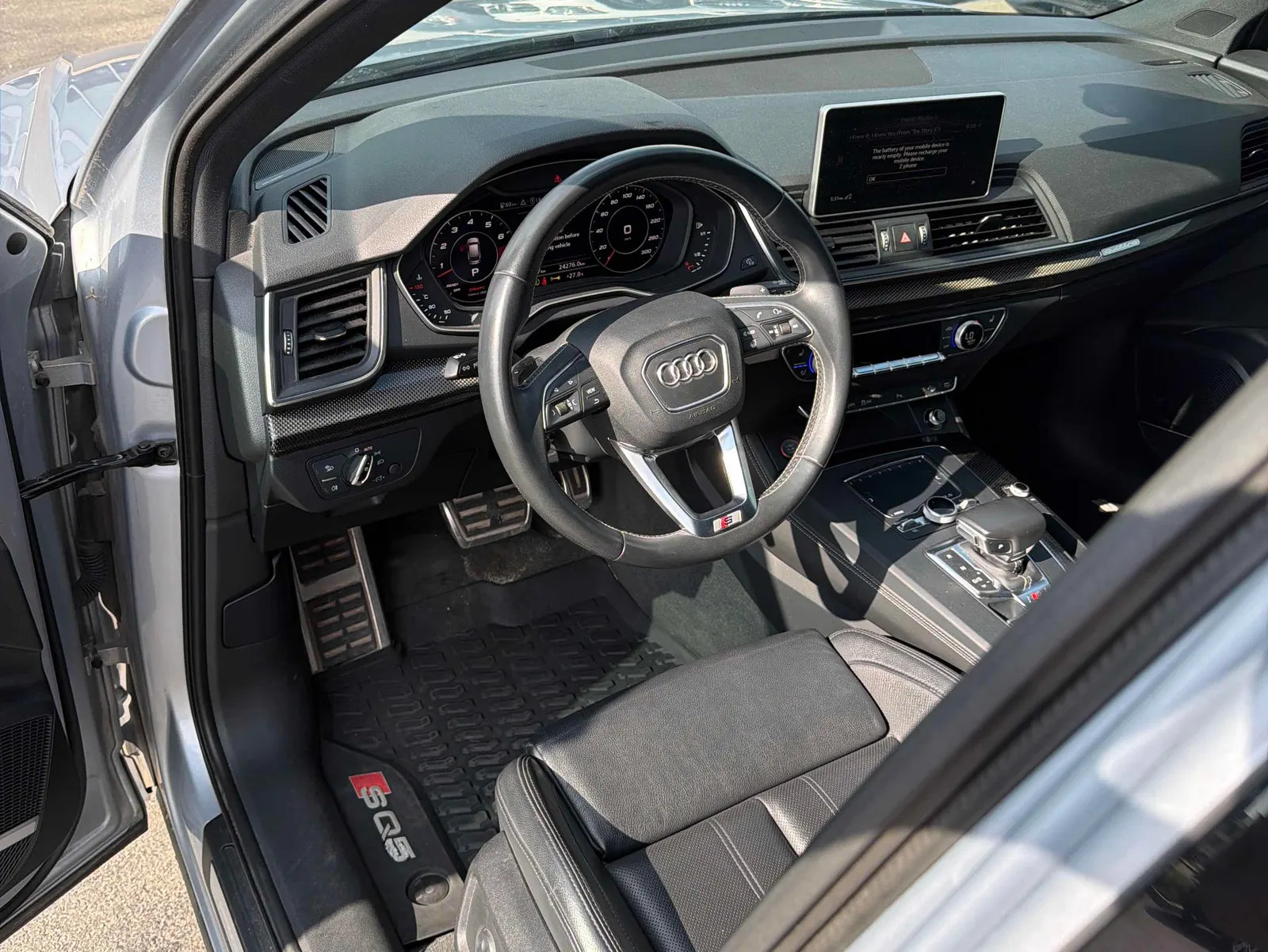 Interior driver side