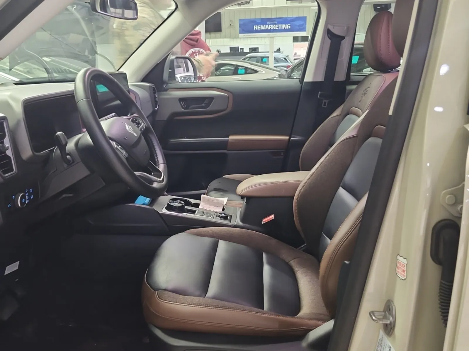 Interior driver side