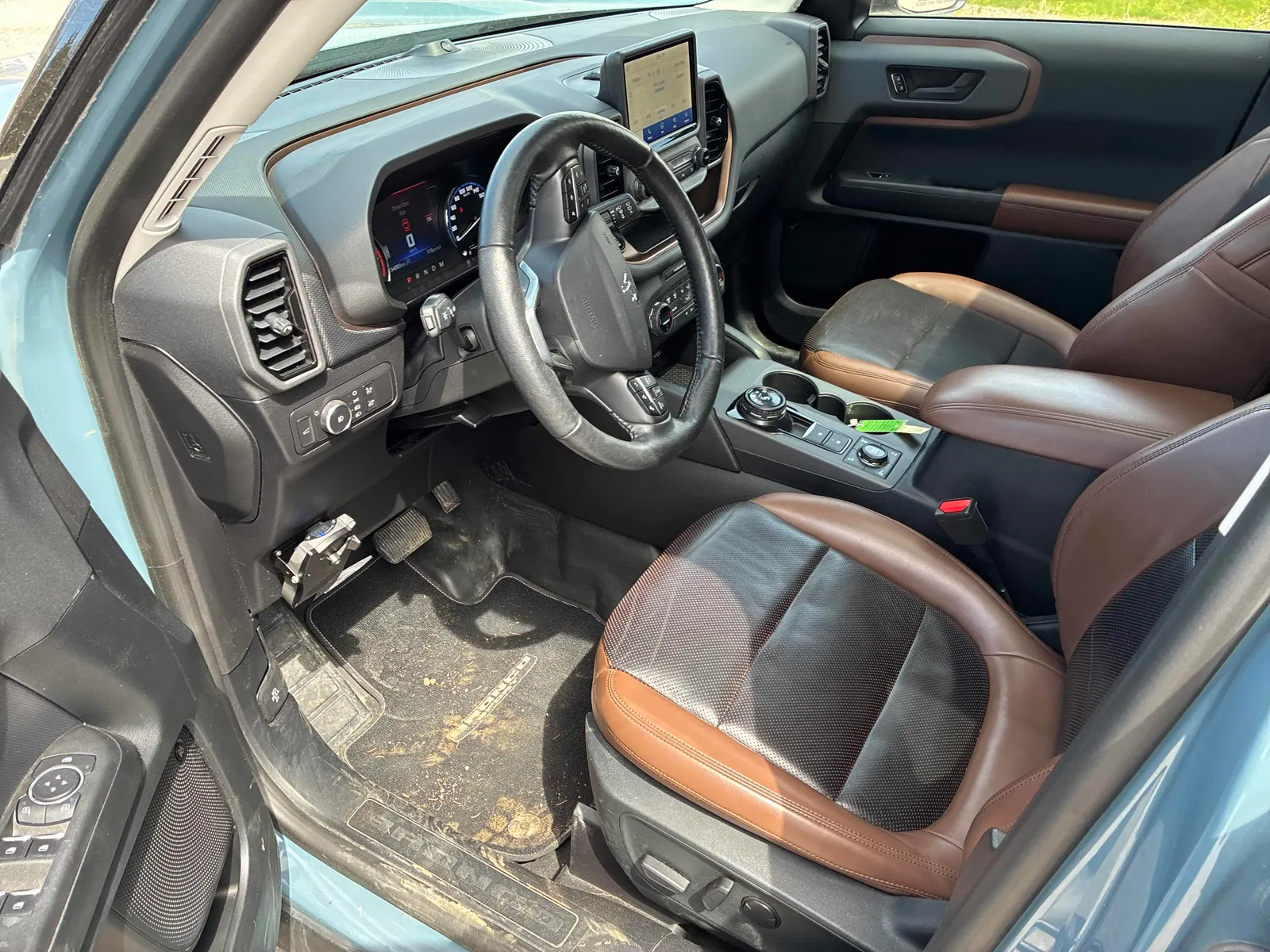 Interior driver side