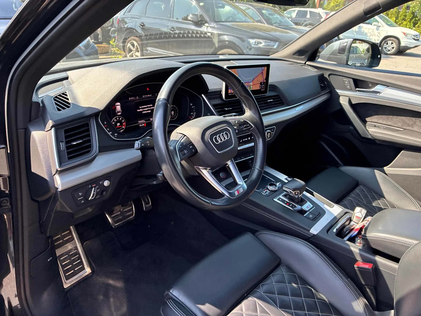 Interior driver side