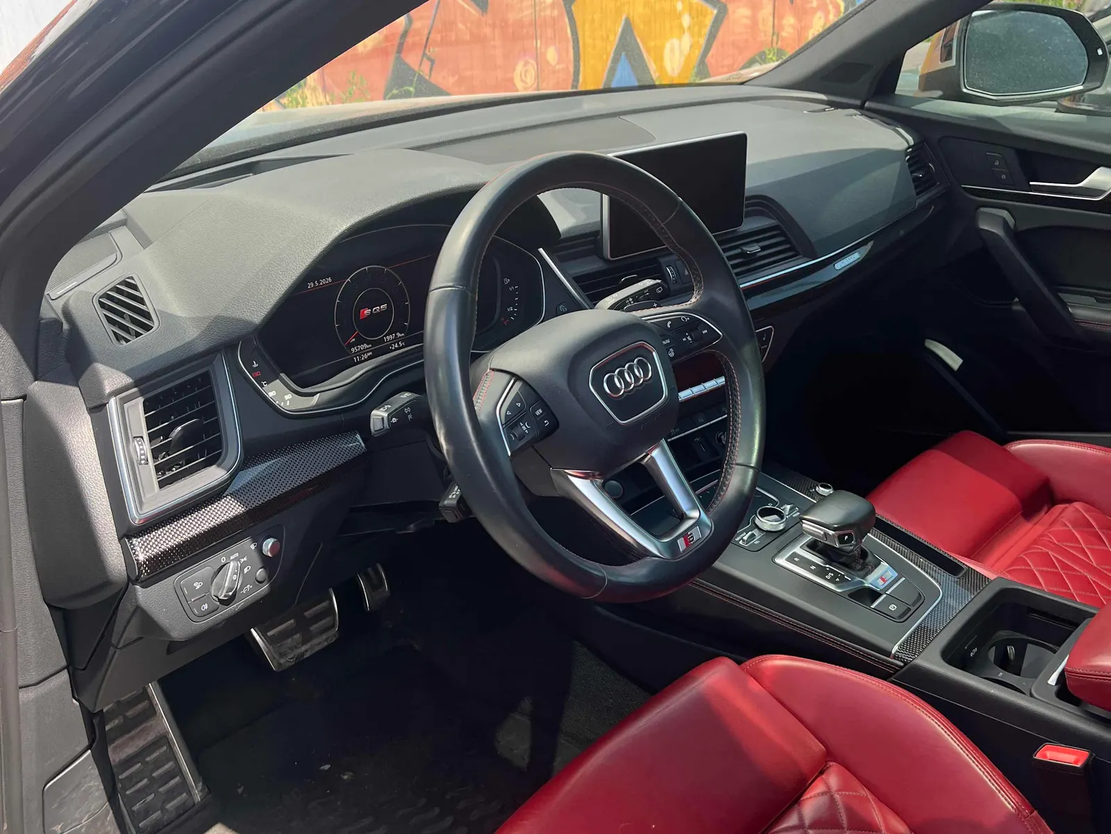 Interior driver side