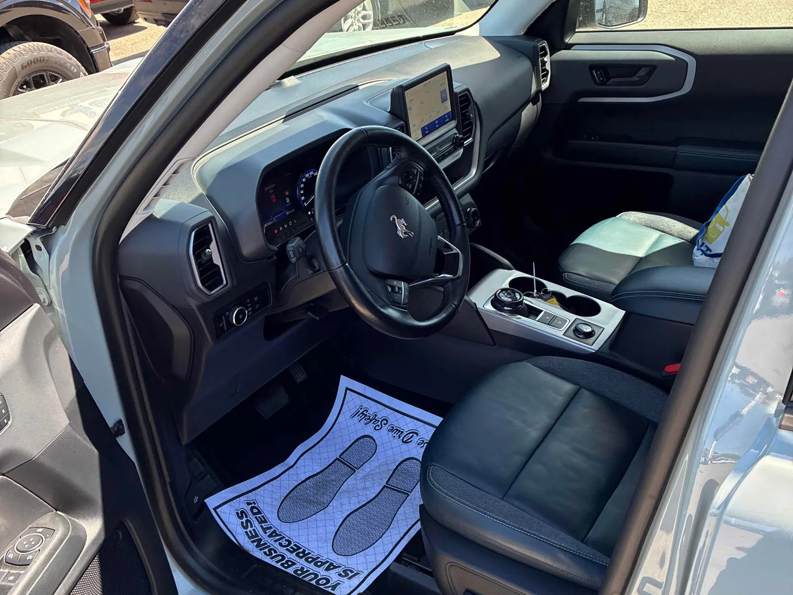 Interior driver side