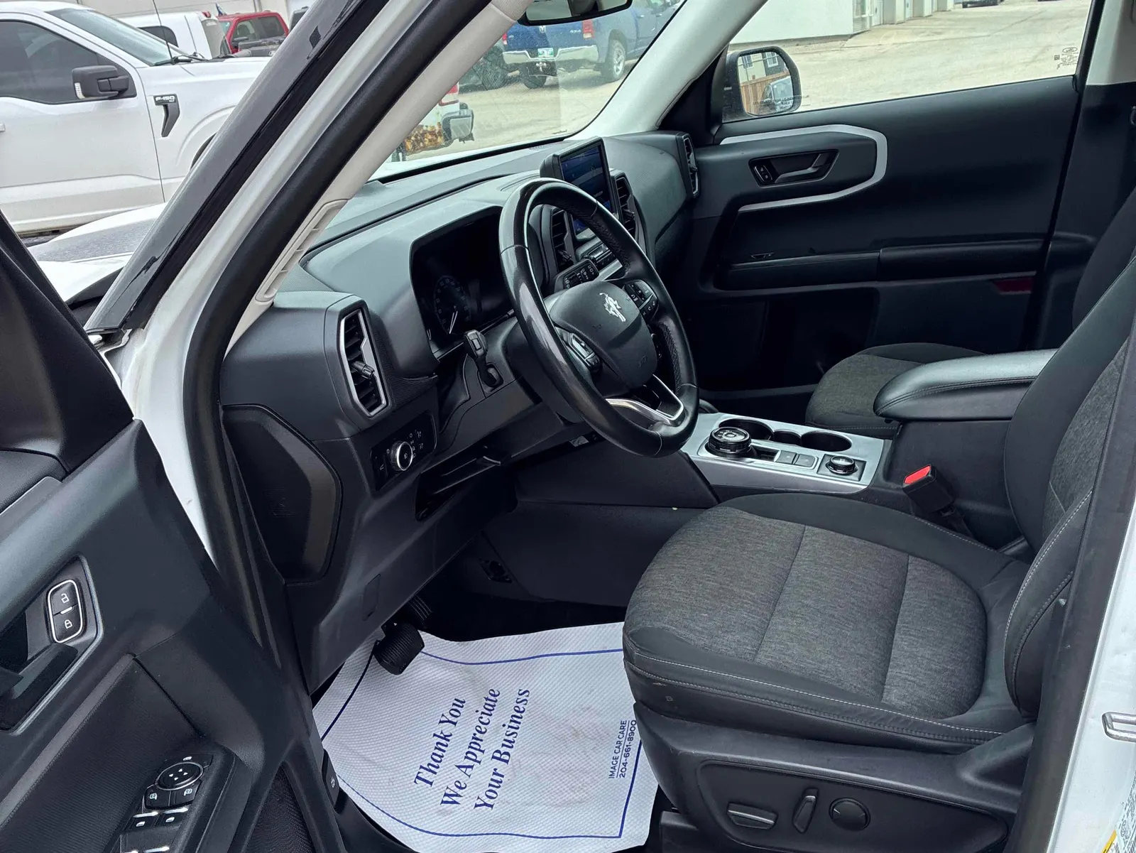 Interior driver side
