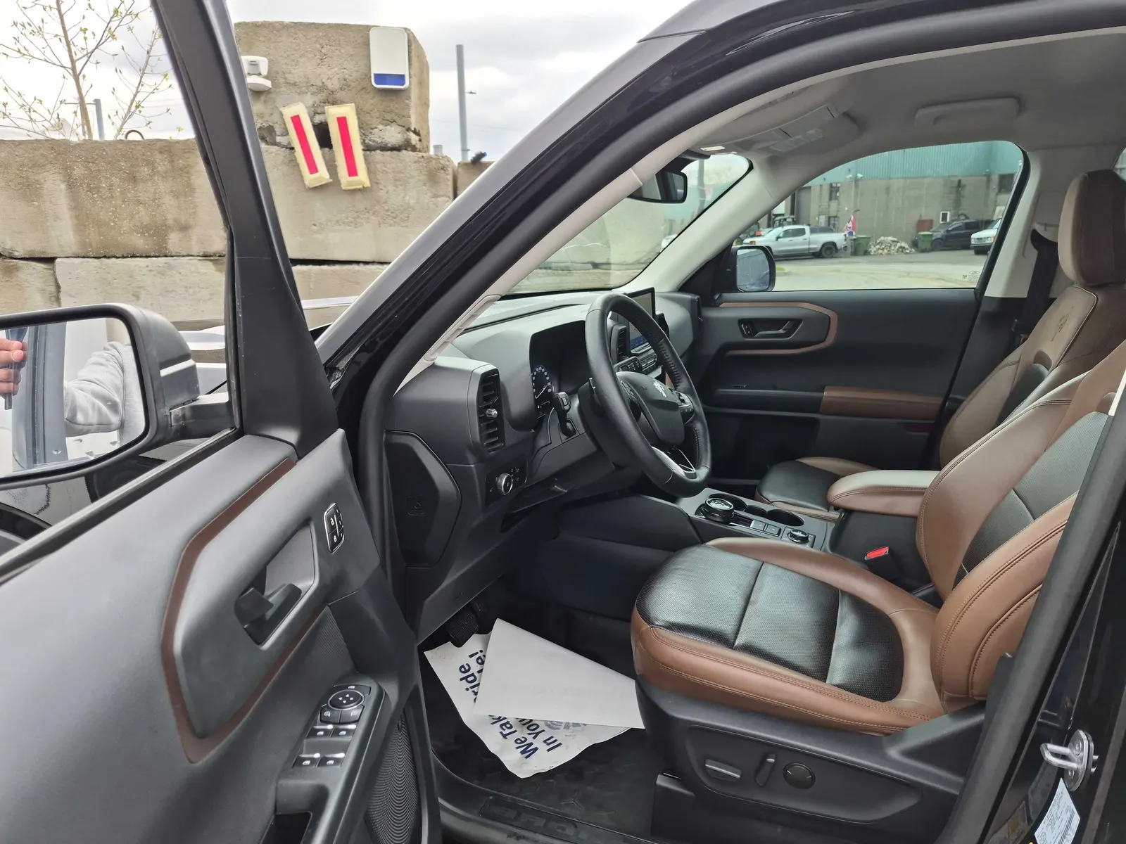 Interior driver side