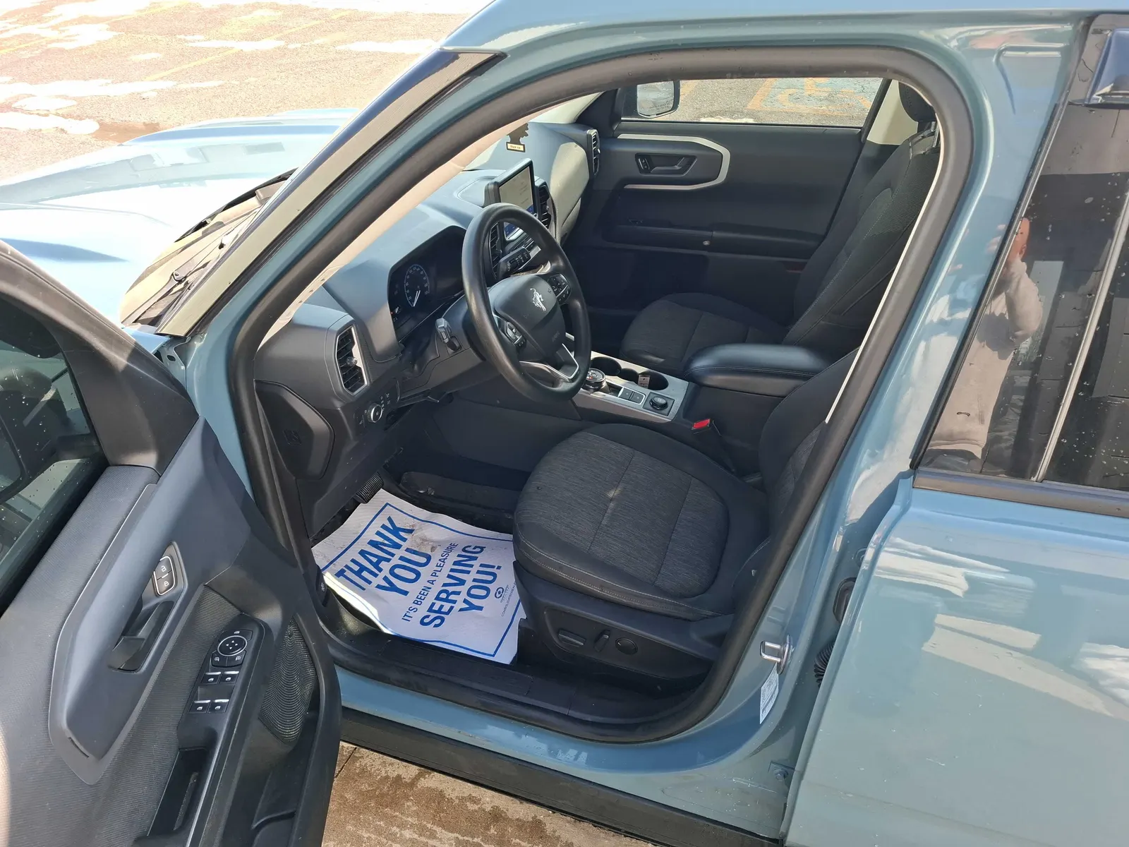 Interior driver side