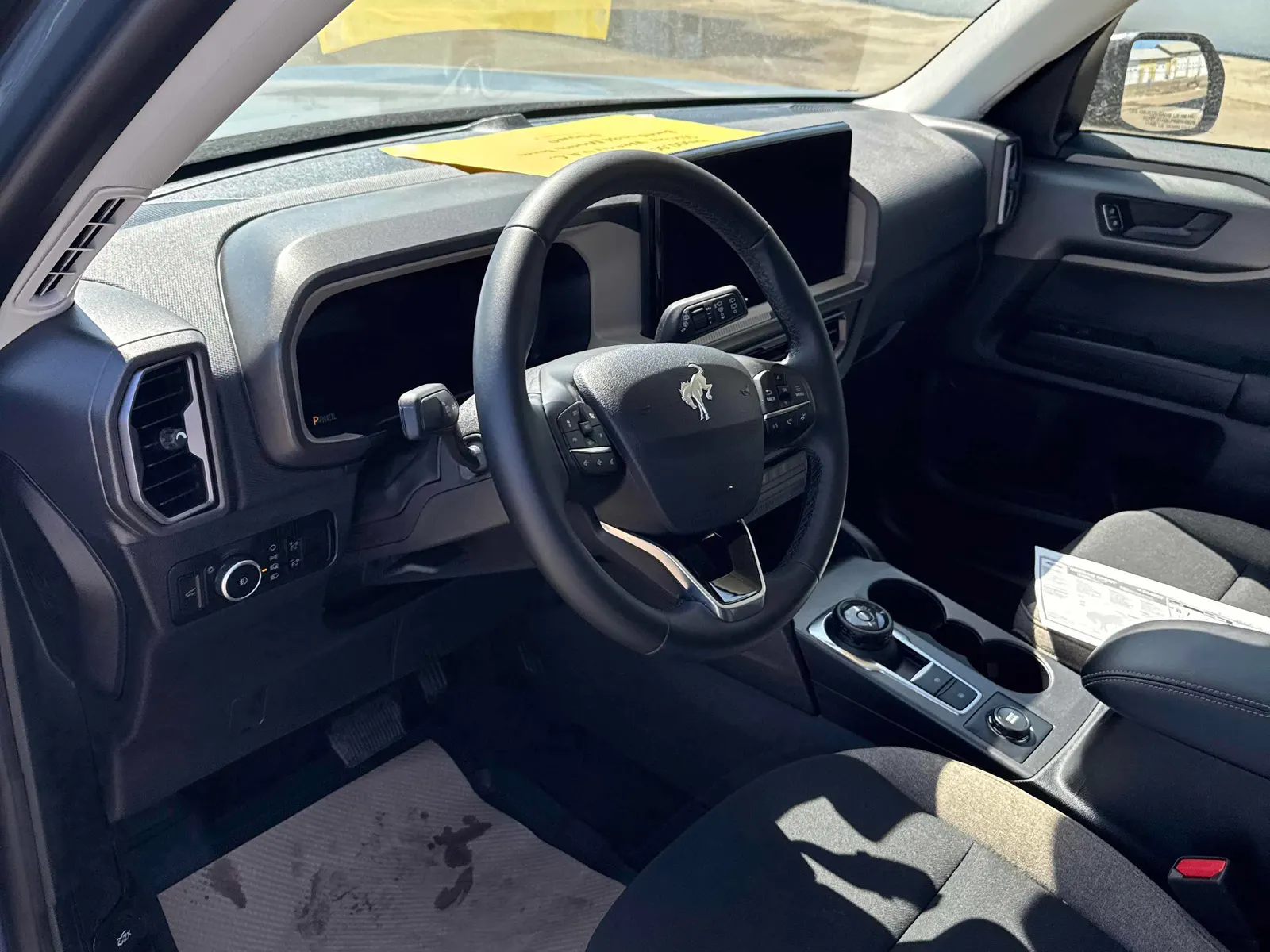 Interior driver side