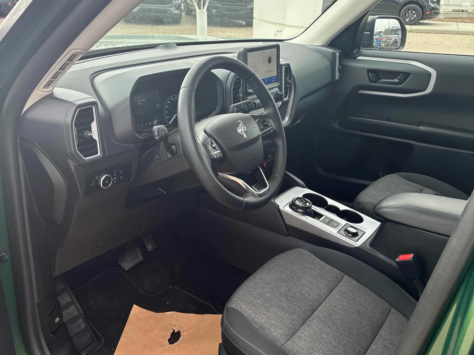 Interior driver side