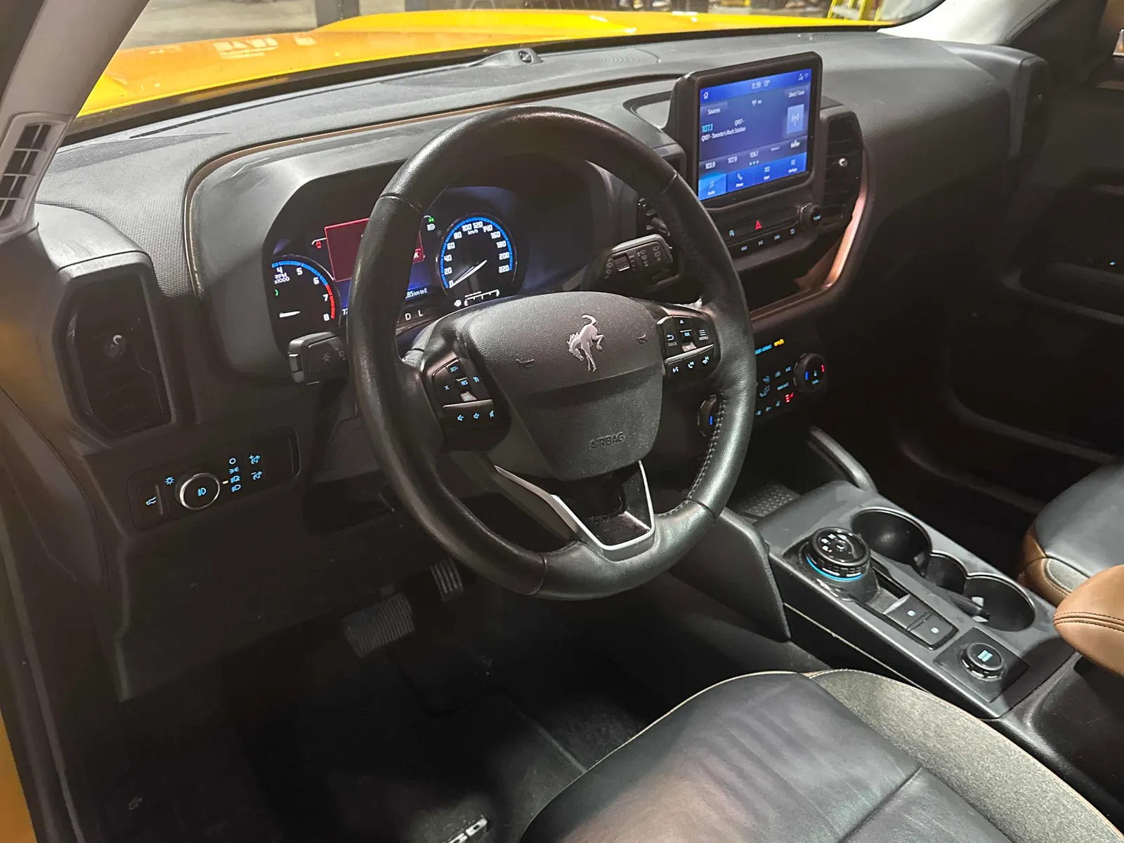 Interior driver side