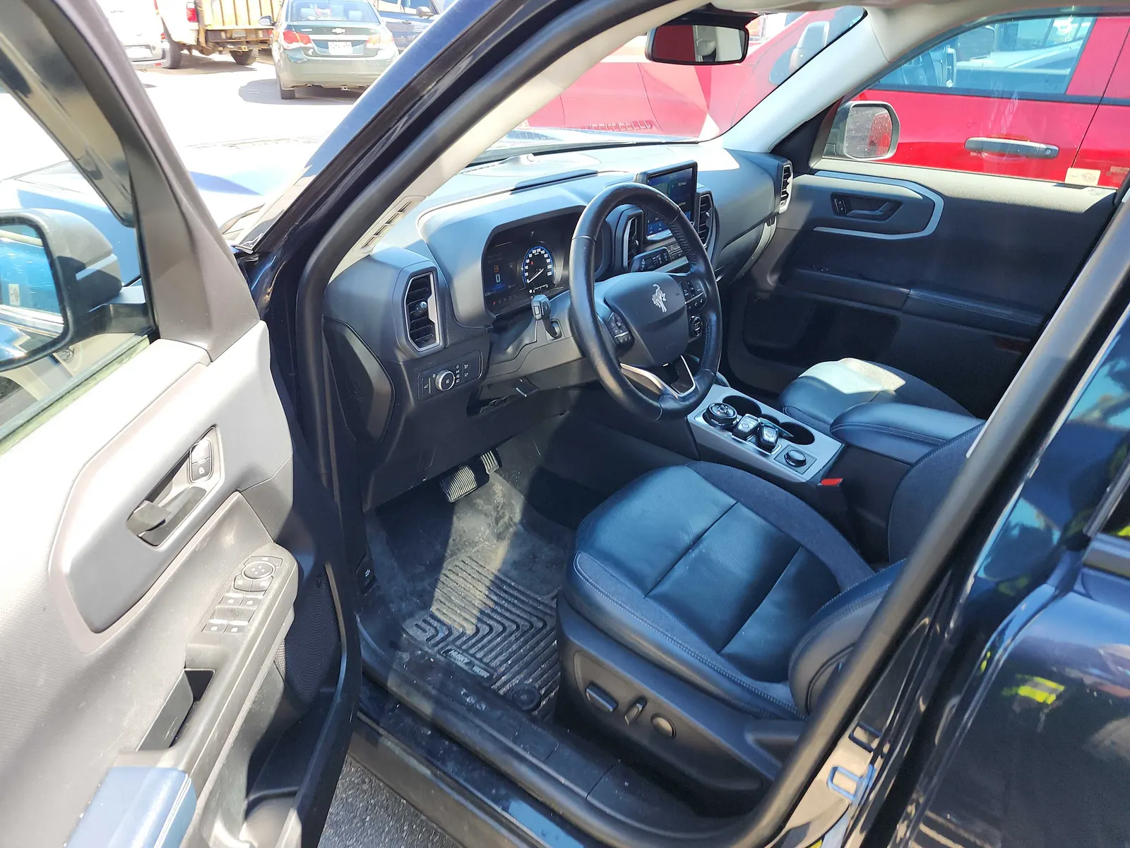 Interior driver side