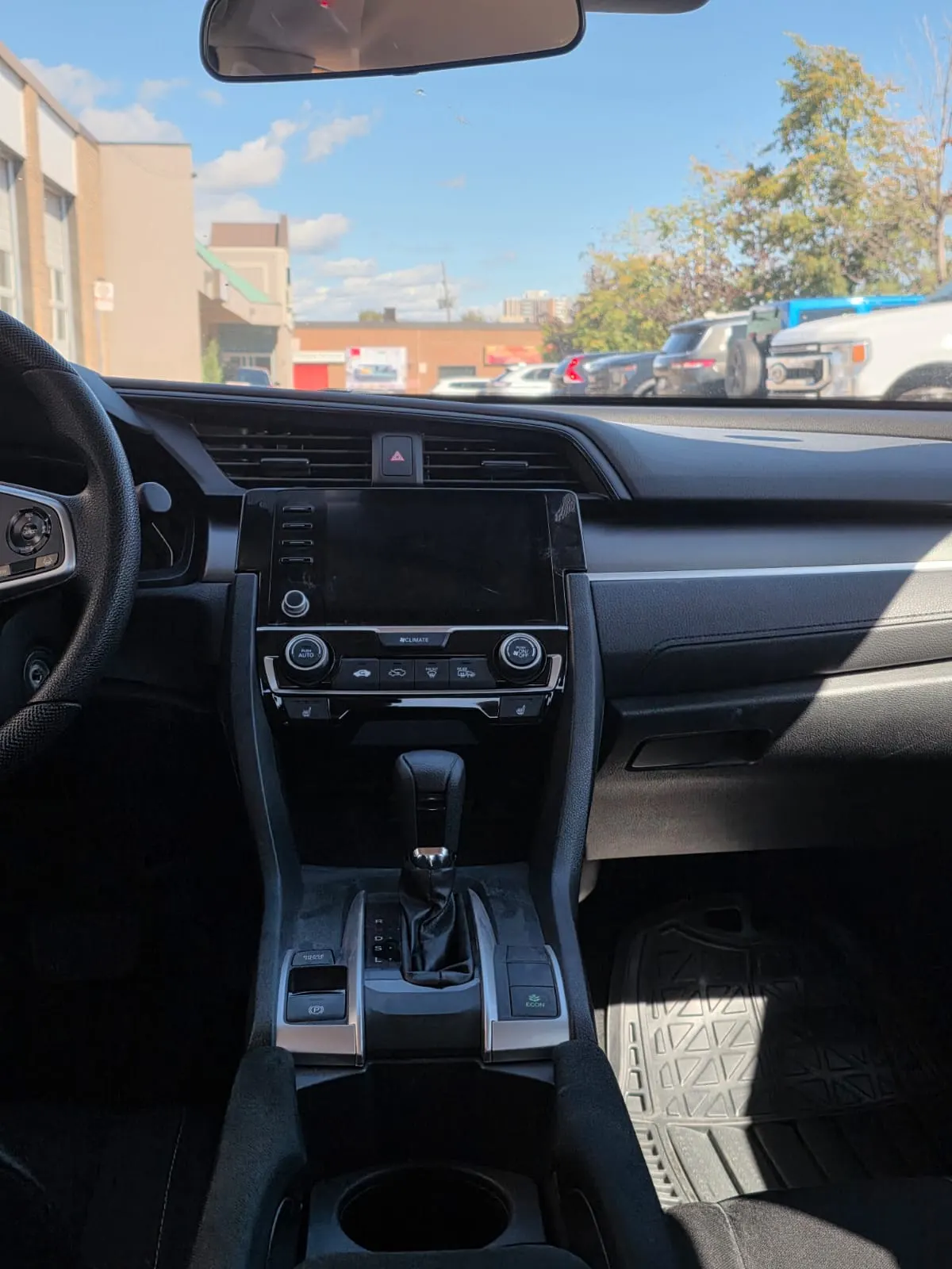 Interior driver side