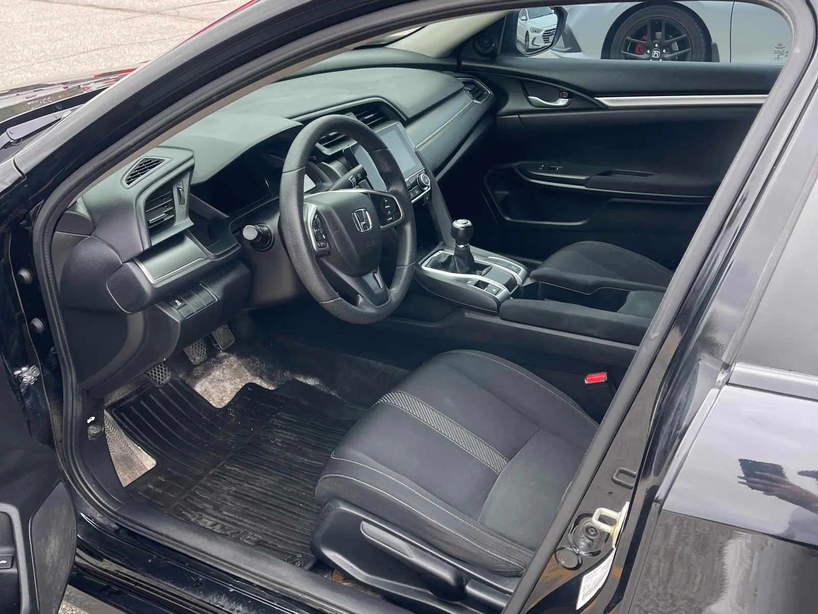 Interior driver side