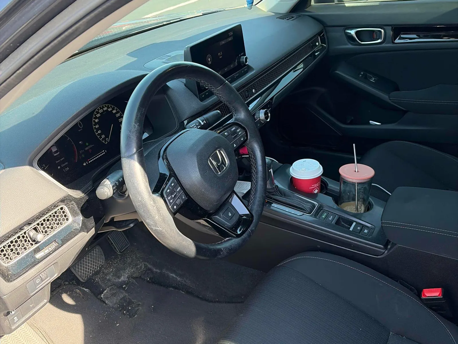 Interior driver side