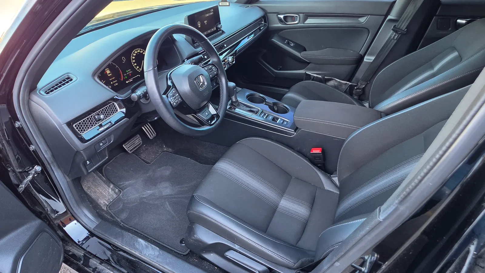 Interior driver side