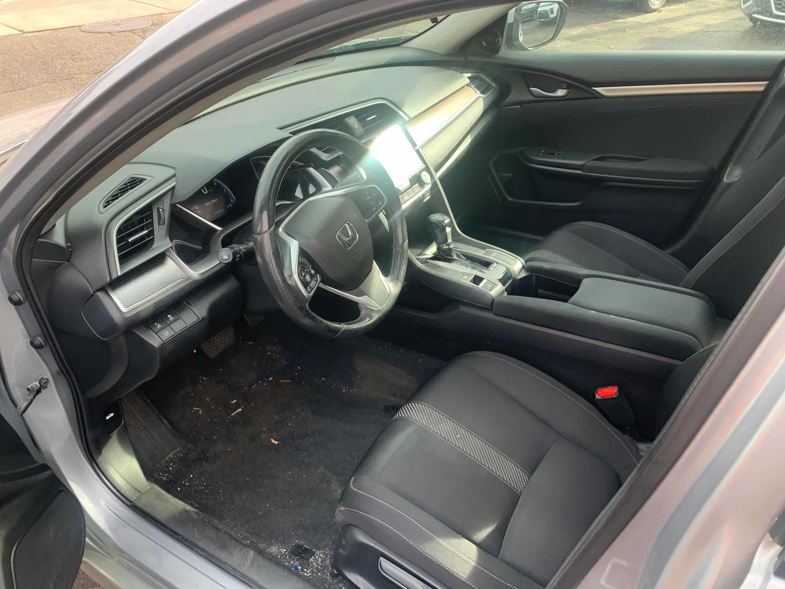 Interior driver side