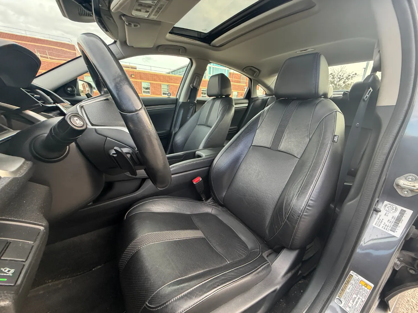 Interior driver side