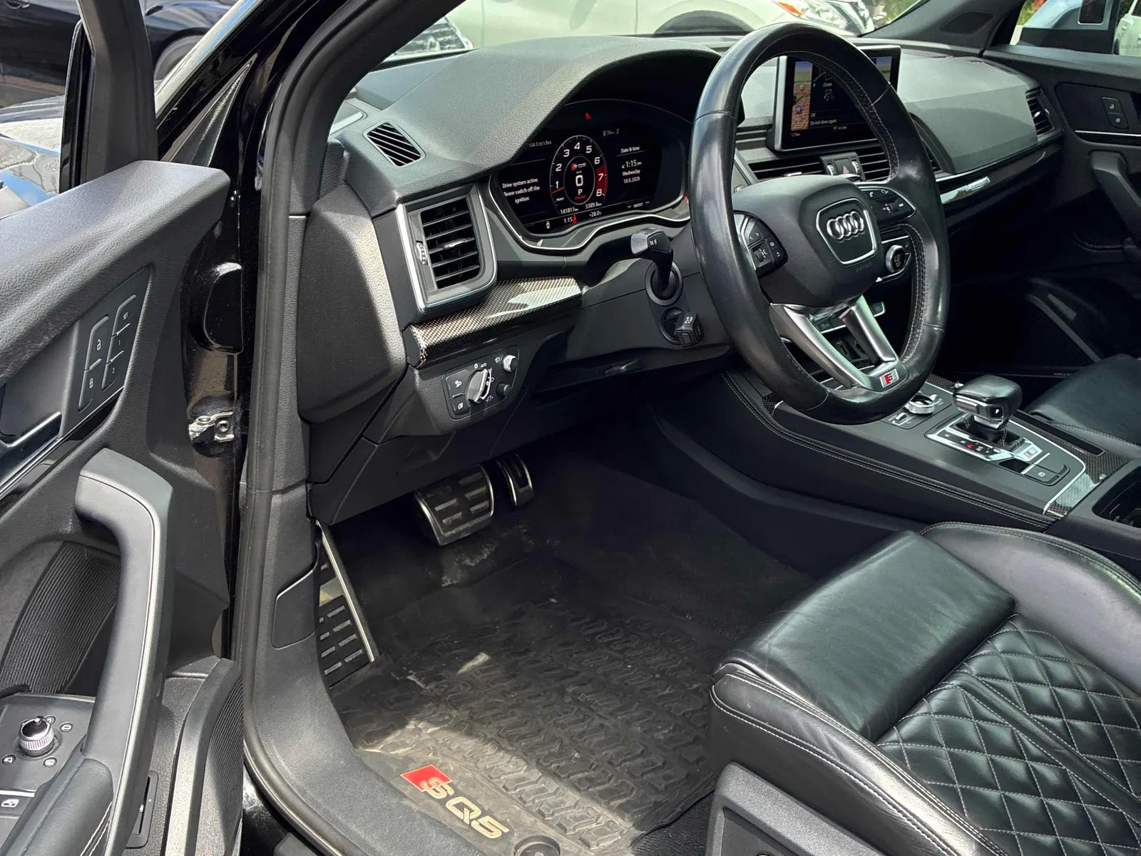 Interior driver side