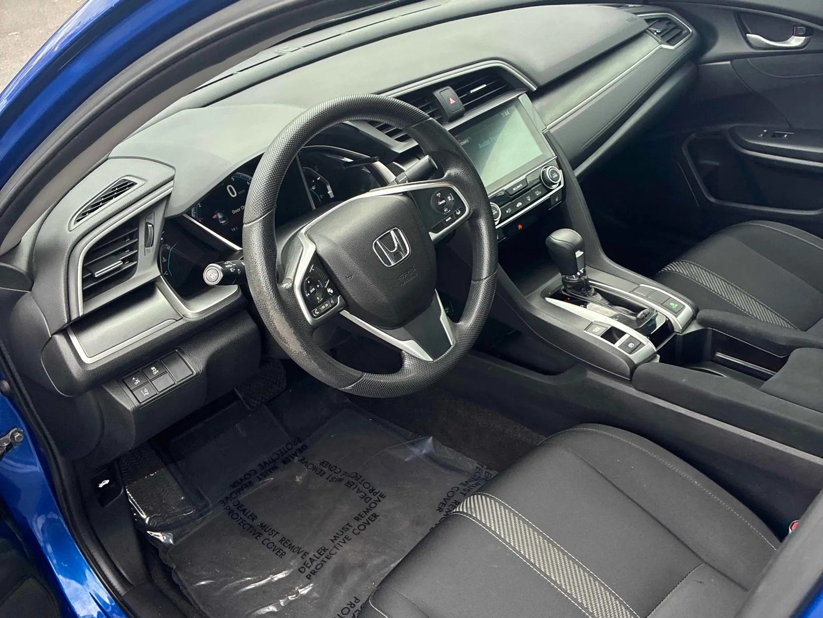 Interior driver side