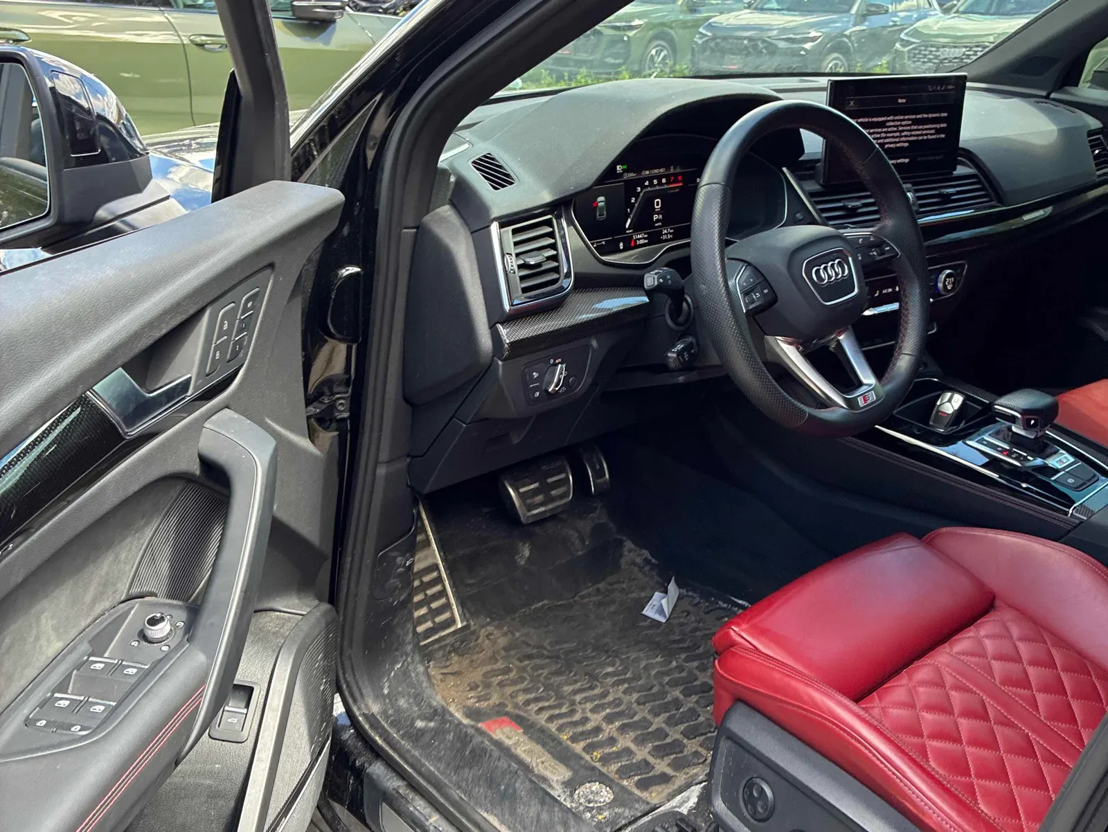 Interior driver side