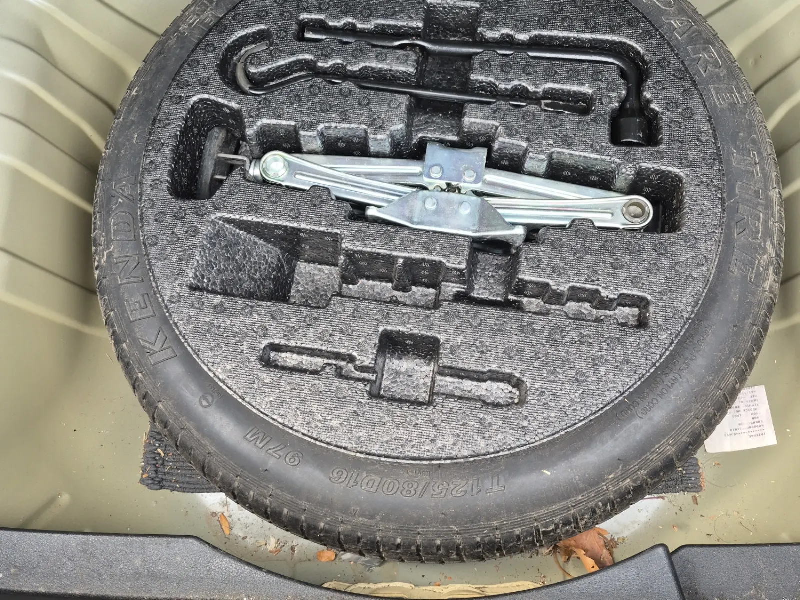 Spare Tire & Wheel Photo