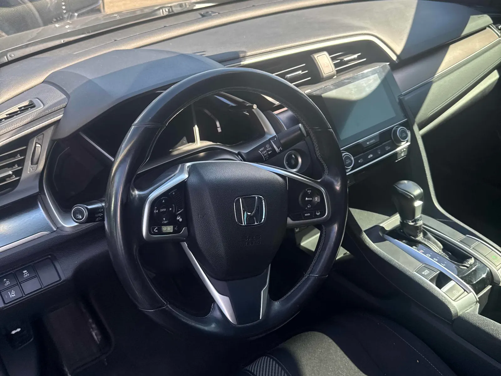 Interior driver side