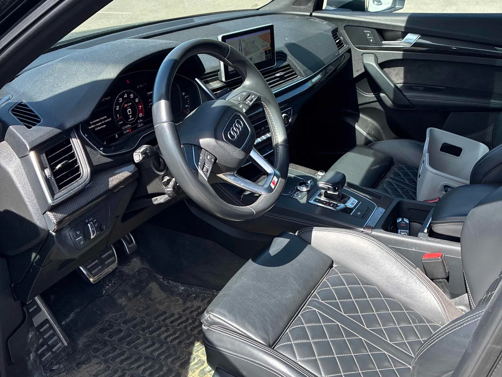 Interior driver side