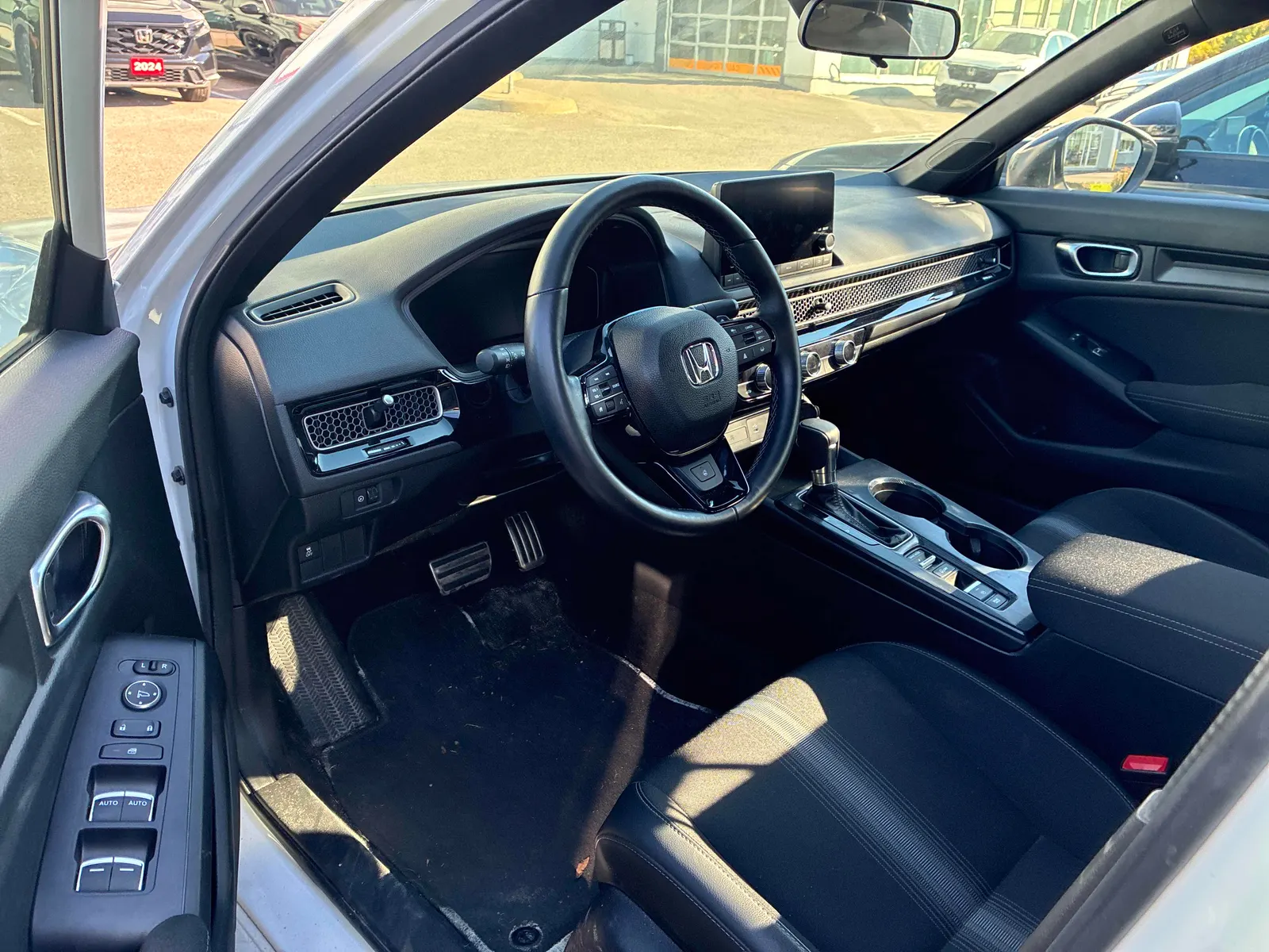 Interior driver side