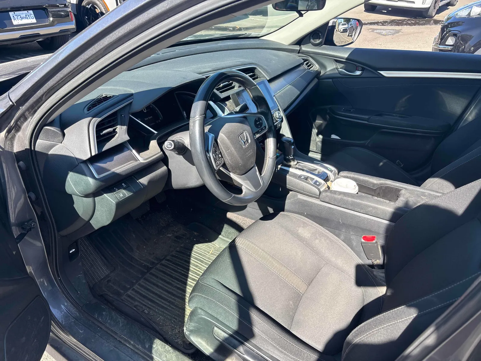 Interior driver side