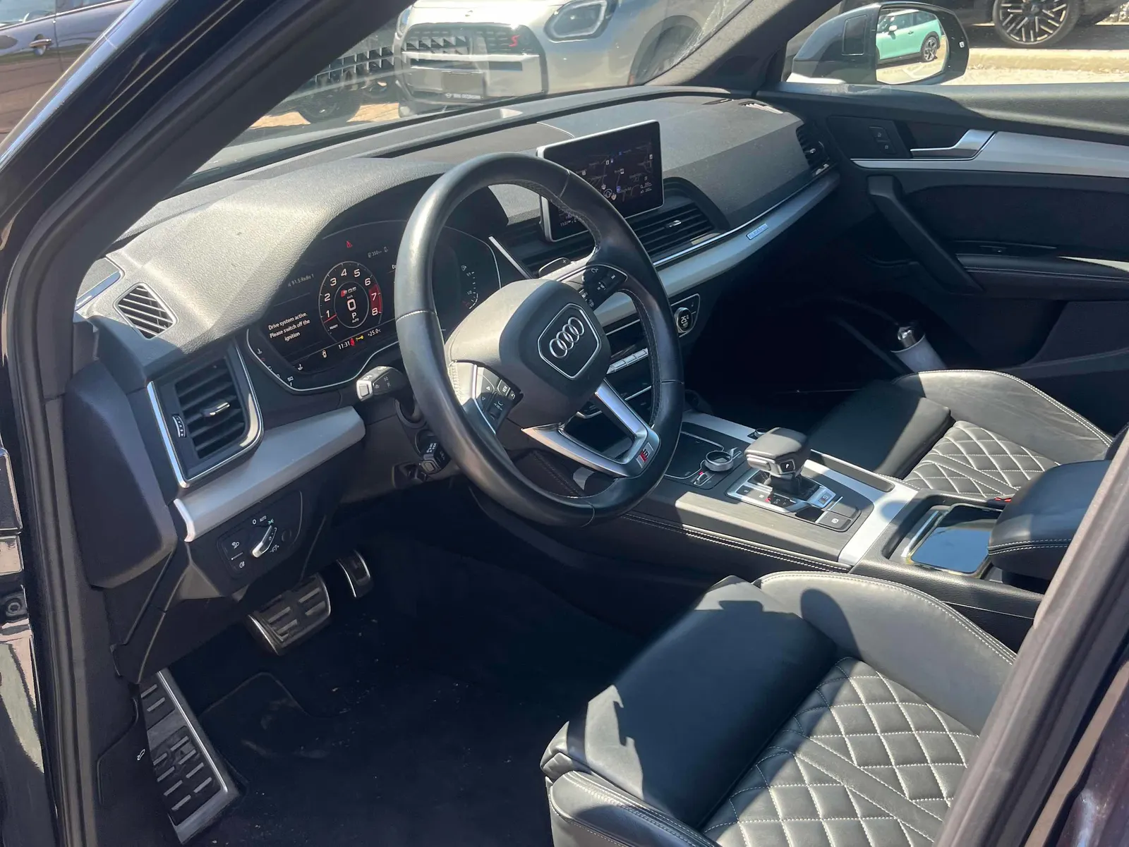 Interior driver side