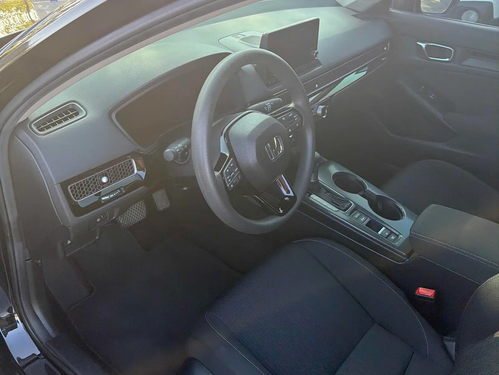 Interior driver side